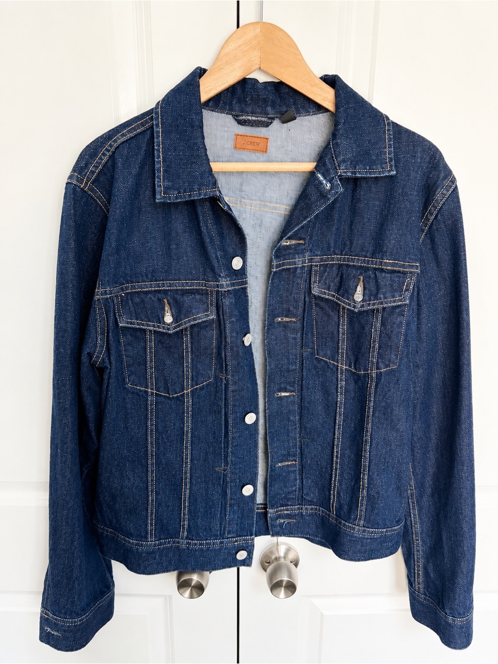 J. Crew Dark Blue Denim Jacket